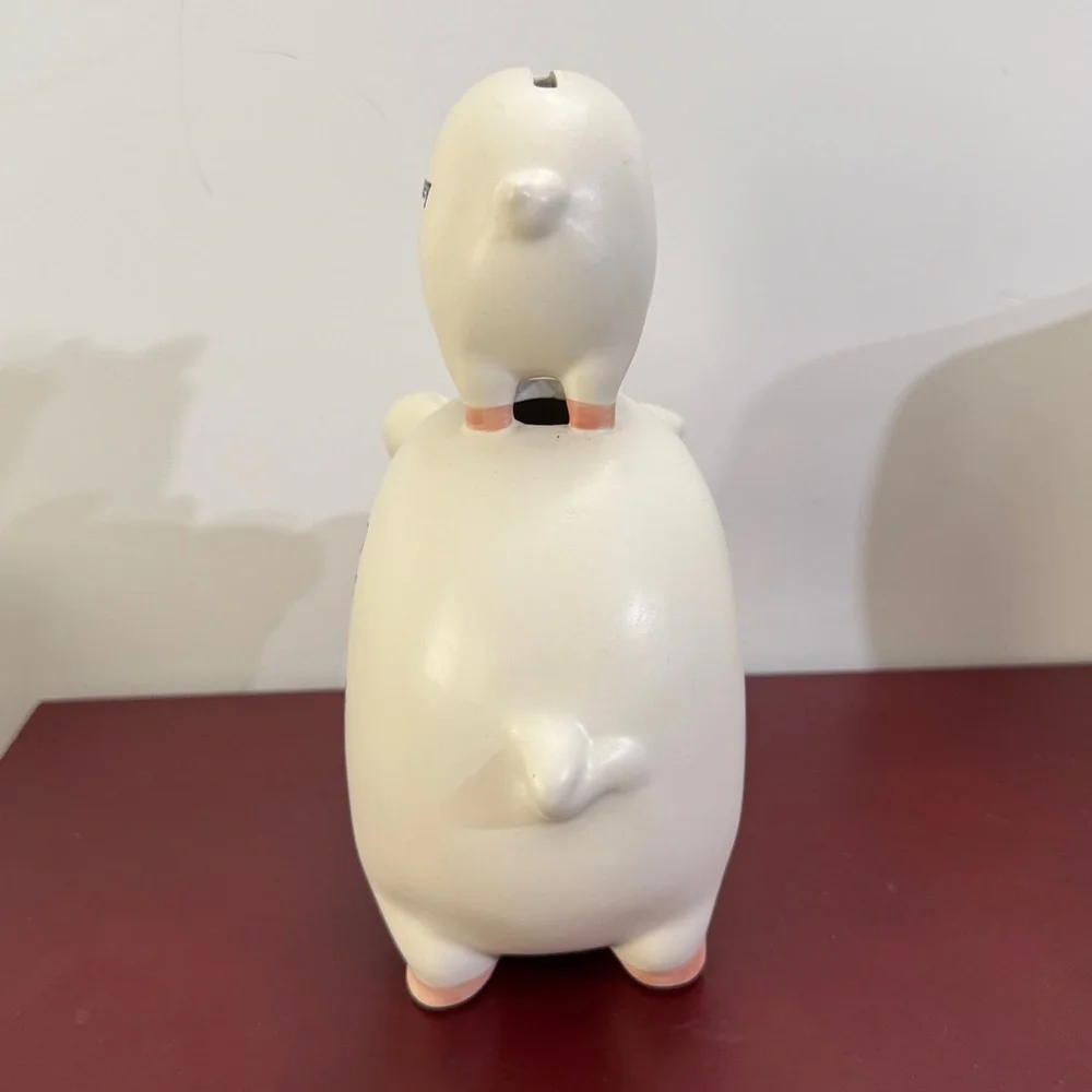 Funny His & Her Piggy Bank: Coin Drop Ceramic Novelty Bank - Picture 5 of 7